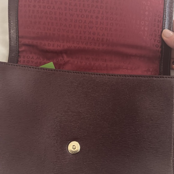 Kate Spade Brown Leather Crossbody Bag - Picture 2 of 8